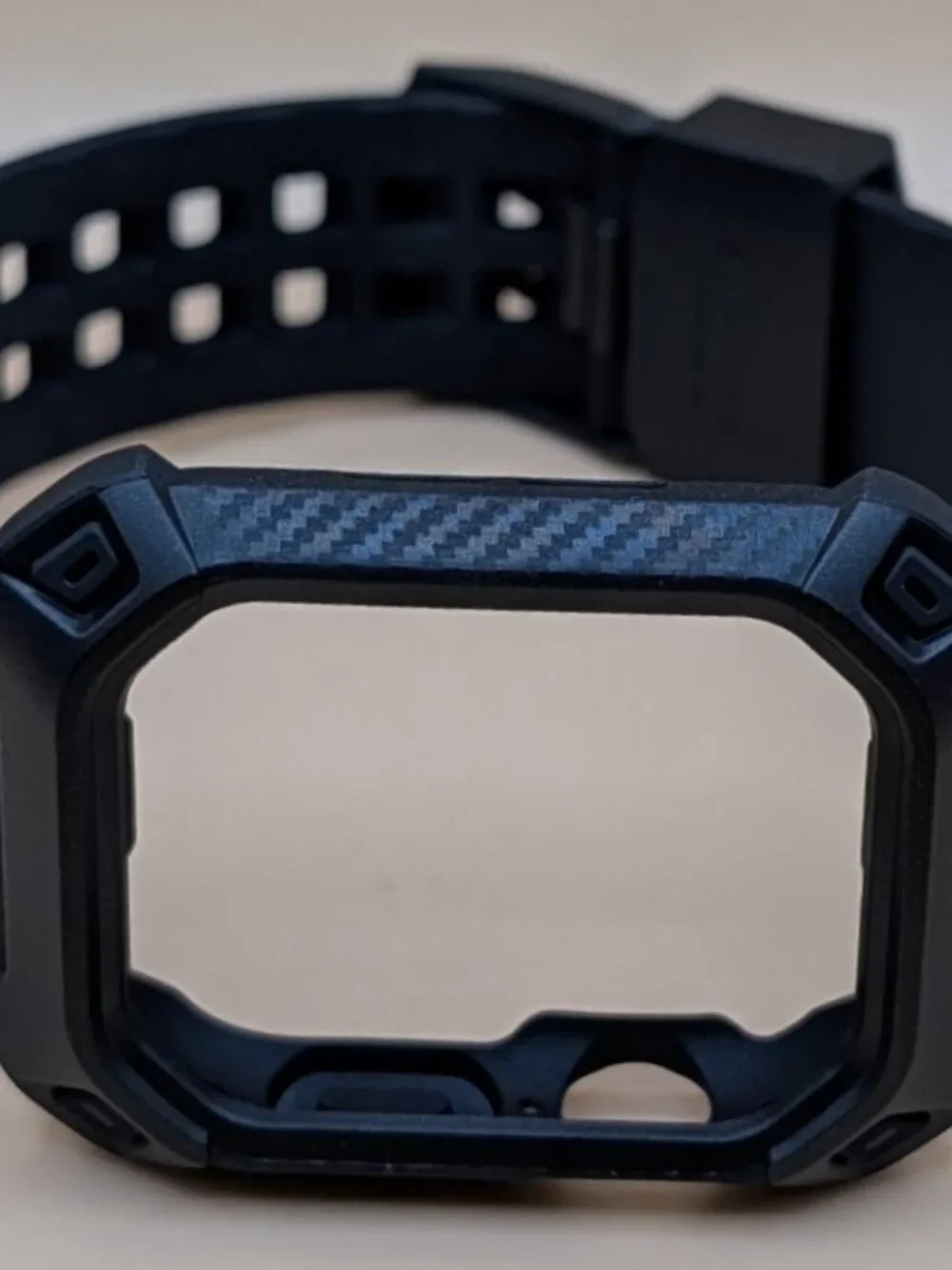 SUPCASE UB Pro Apple Watch 11/10 42mm Rugged Case Adjustable Strap Band-Black